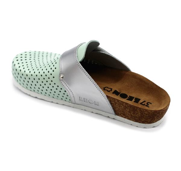 leon damen lederclogs-4251-grün2