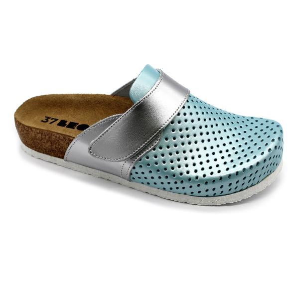 leon damen lederclogs-4251-blau-3