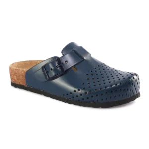 lederclogs fÜr kinder blau 4800 6