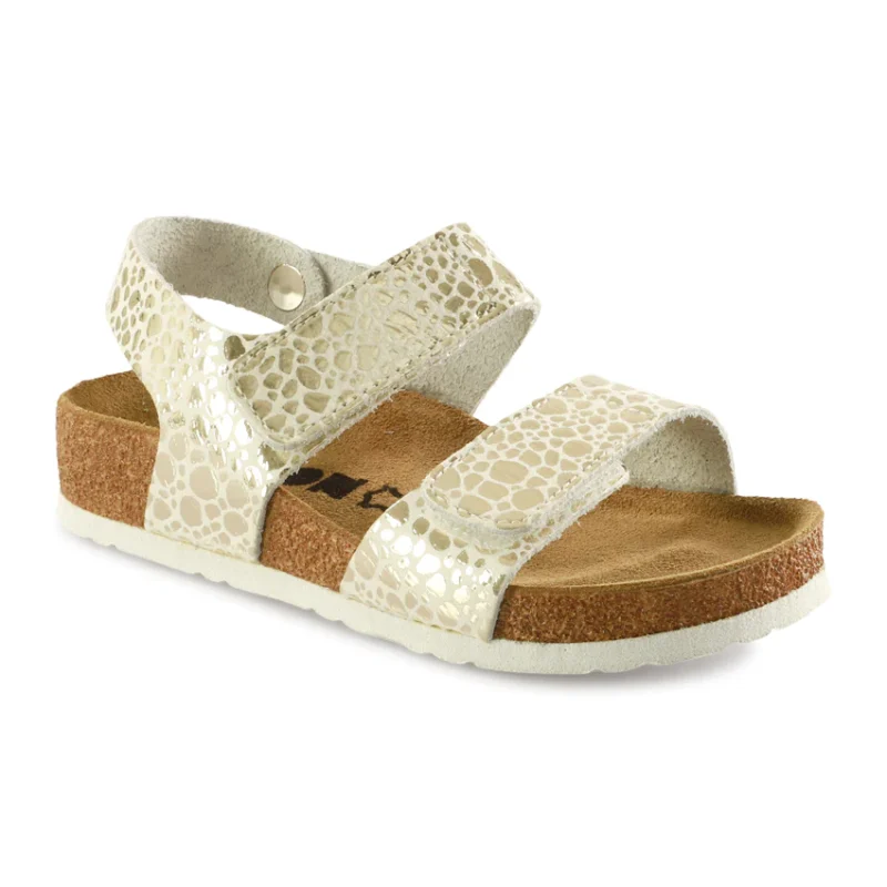 leon kinder leder sandalen-4803-gold