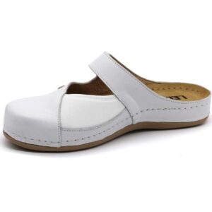 leon-damen-lederclogs-953-weiss