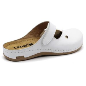 leon-damen-lederclogs-953-weiss